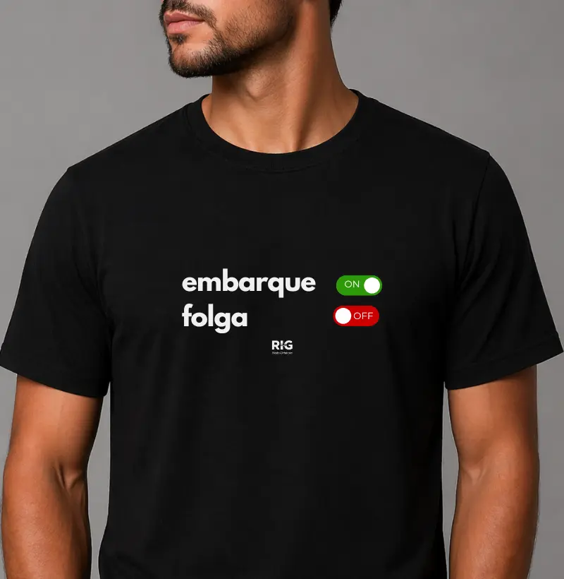 Embarque on - folga off