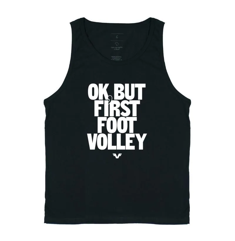 Camiseta Ok, but first Footvolley 