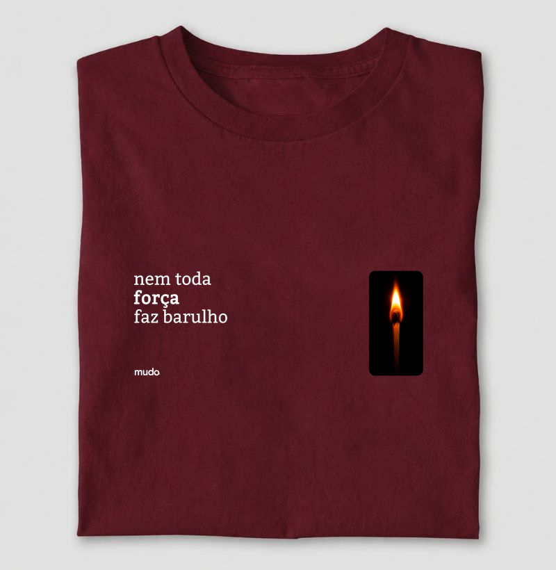 /nem toda força faz barulho