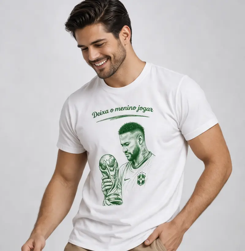 Deixa o menino jogar T-shirt