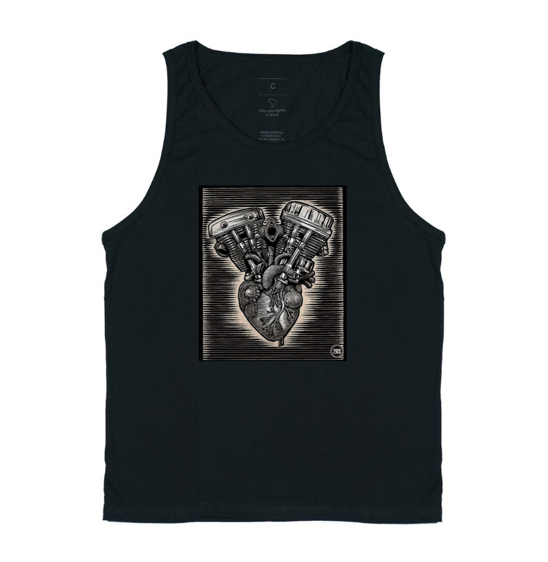 Regata Motociclista Biker heart