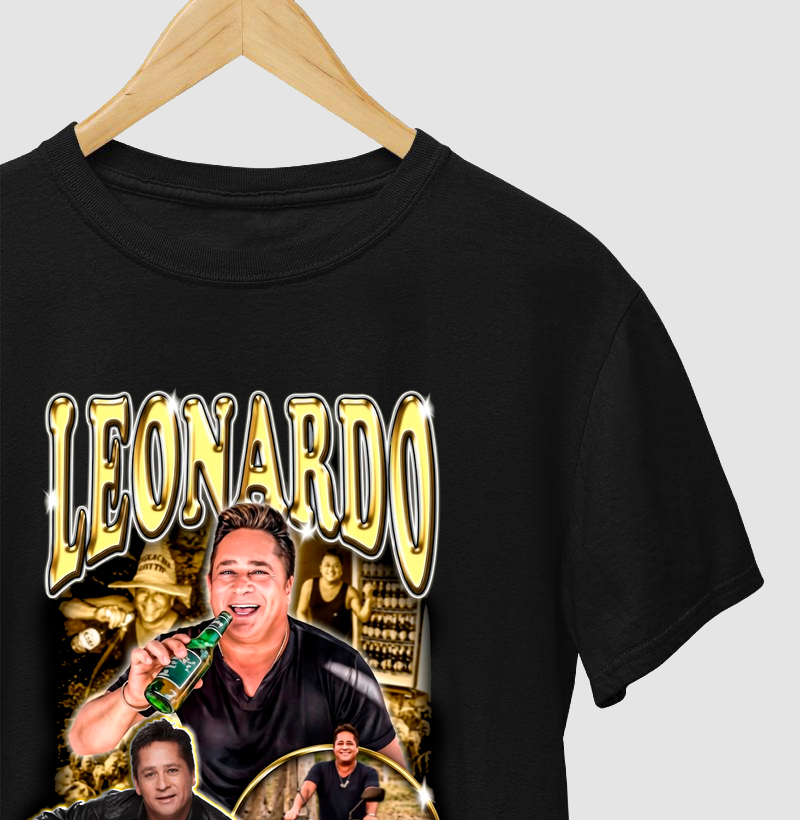 Camiseta Leonardo - Ícones do Sertanejo