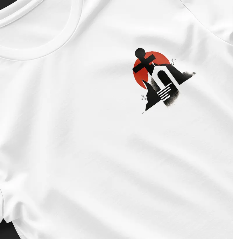 Blusa Igreja abstrata