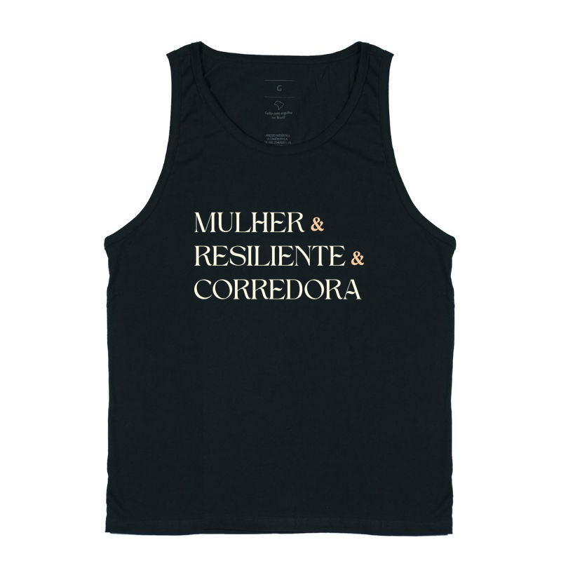 Mulher, resiliente e corredora