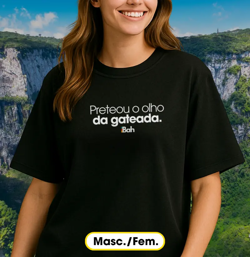 Preteou o olho da gateada