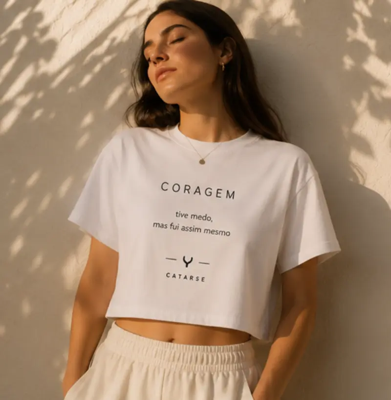 Cropped CORAGEM