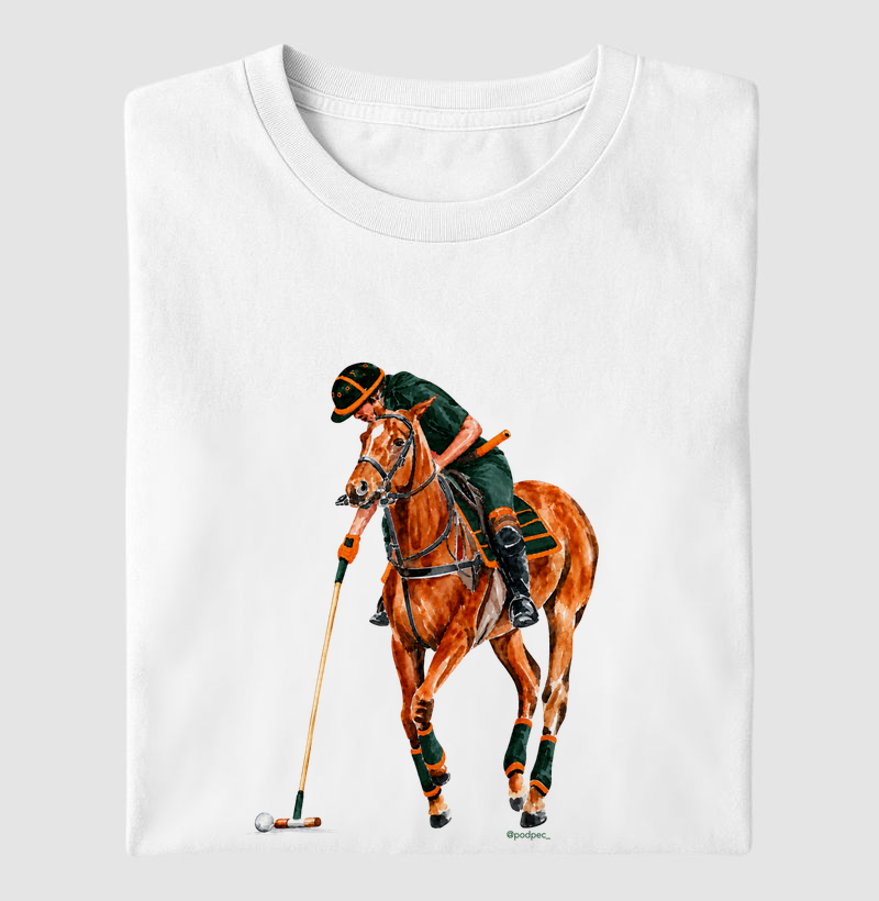 Polo - Orange & Green - Camiseta