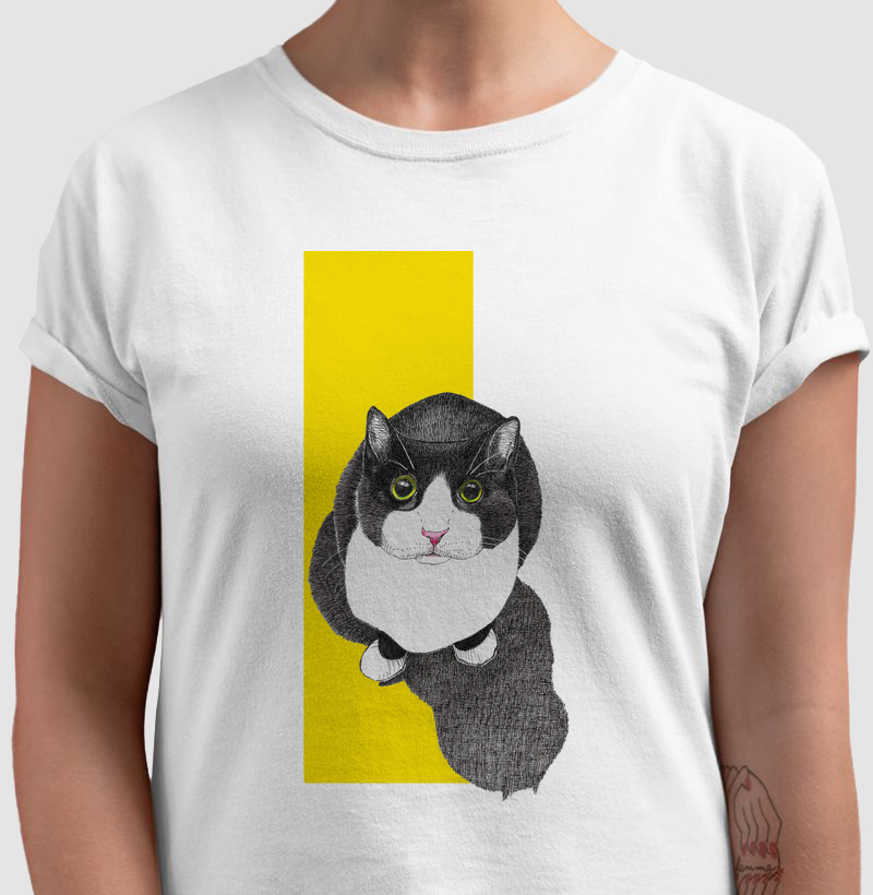 Camiseta Gato