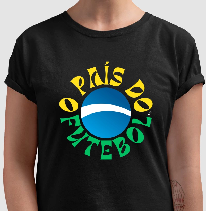 Camiseta O País do Futebol