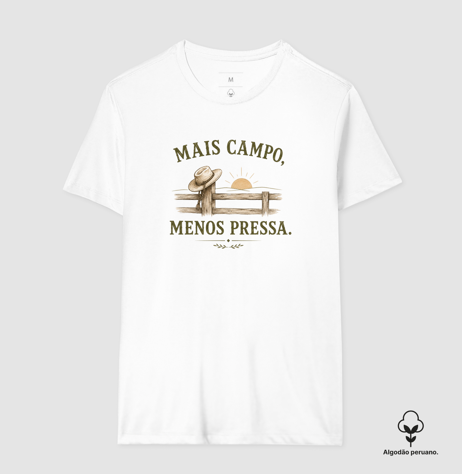 MAIS CAMPO, MENOS PRESSA