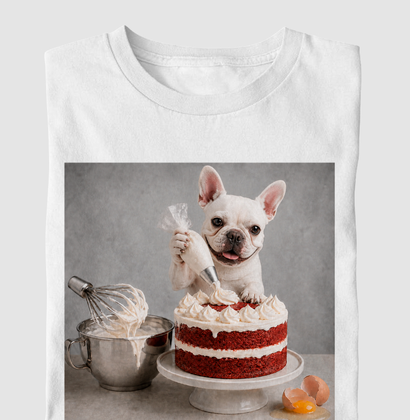 Frenchie Chef Confeiteira 🎂🐾