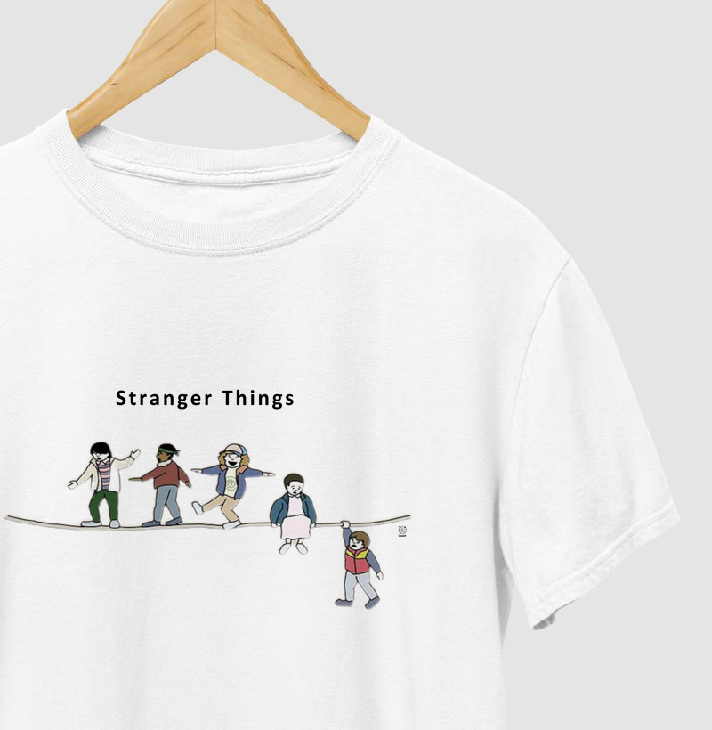 Camiseta stranger things.