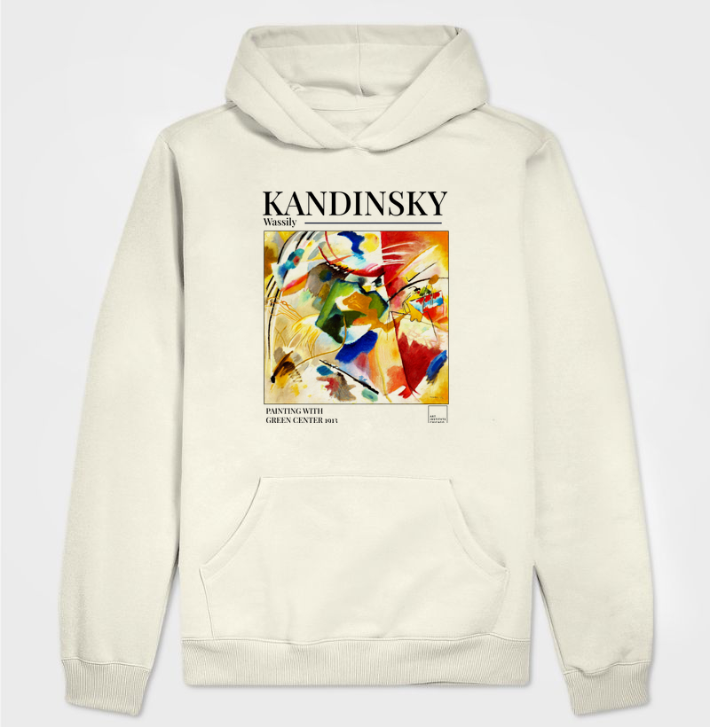 Painting With Green Center  (1913) - Kandinsky