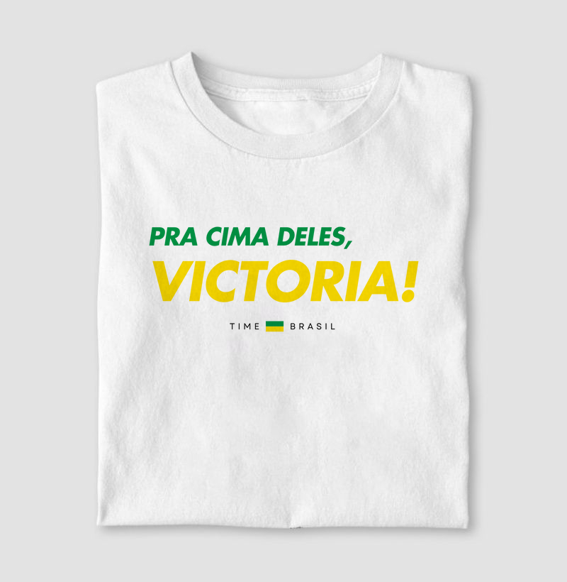 Camiseta Pra Cima Deles, Victoria!