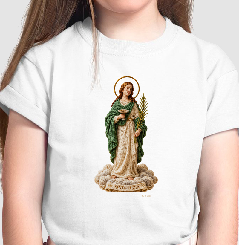 Santa Luzia - Camiseta Infantil