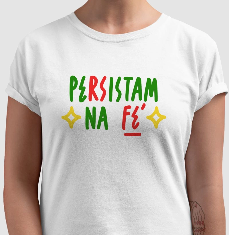 CAMISETA NA FÉ - POR FELIPE GUGA