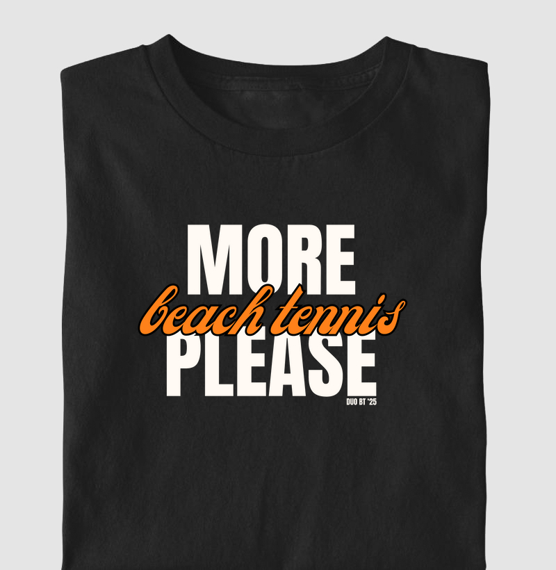 More Beach Tennis Please