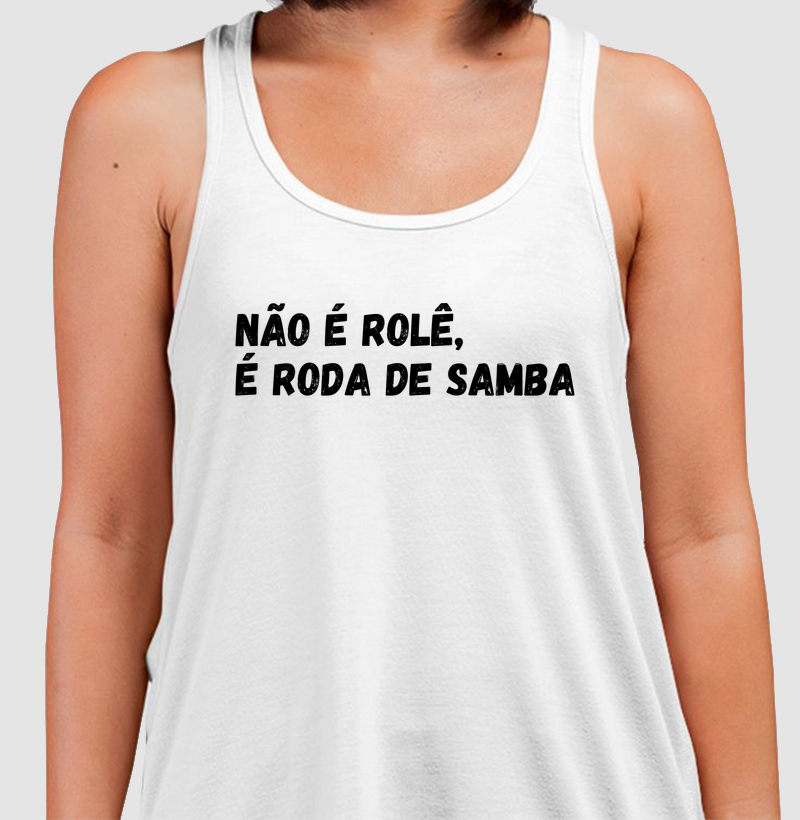 Não é rolê, é roda de samba