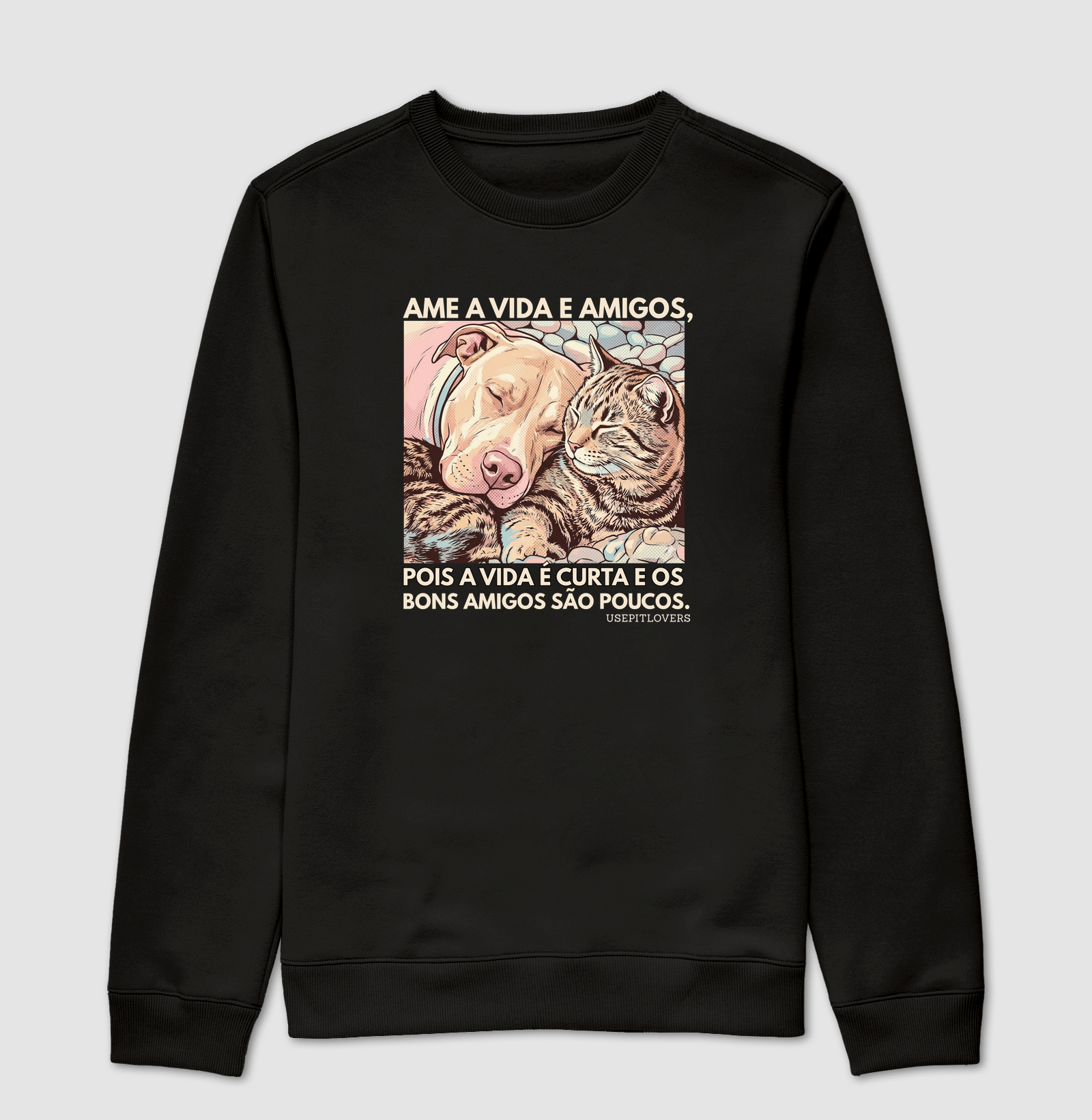 AME A VIDA E AMIGOS, POIS A VIDA É CURTA E OS BONS AMIGOS SÃO POUCOS.