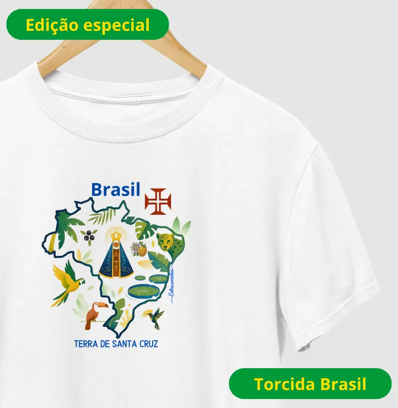 Brasil Terra de Santa Cruz (minimalista)