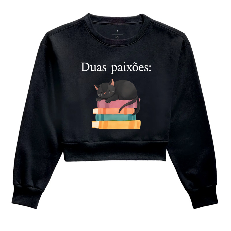 Duas paixões: gatos e livros