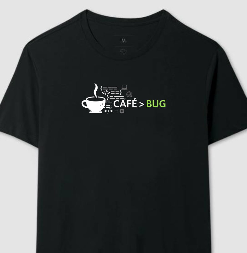 CAMISETA CAFÉ > BUG