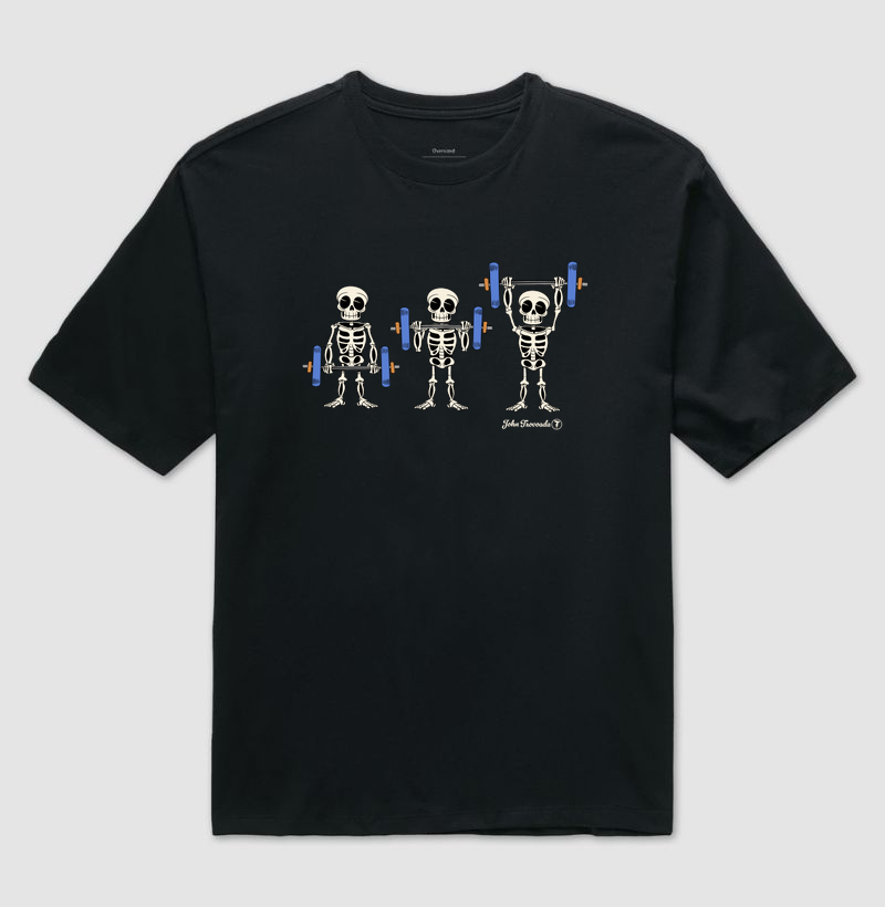 Oversized Caveira Clean & Jerk