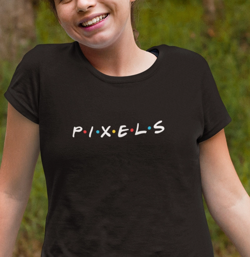 Camiseta Mini - Pixels