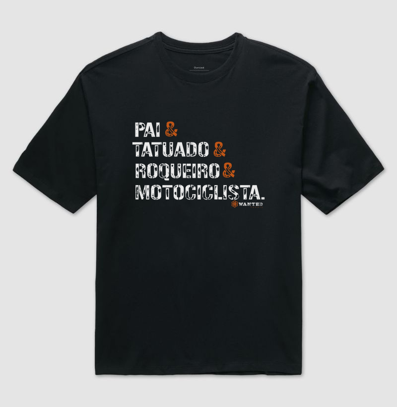 Pai, Tatuado, Roqueiro, Motociclista