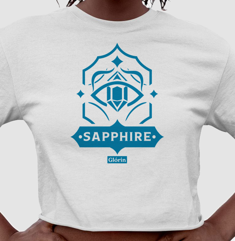 Sapphire Ink - Cropped