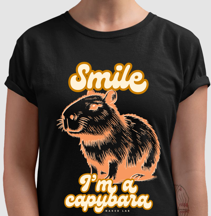 Smile I'm a Capybara