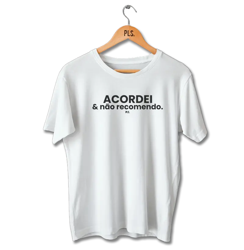 Acordei e não recomendo