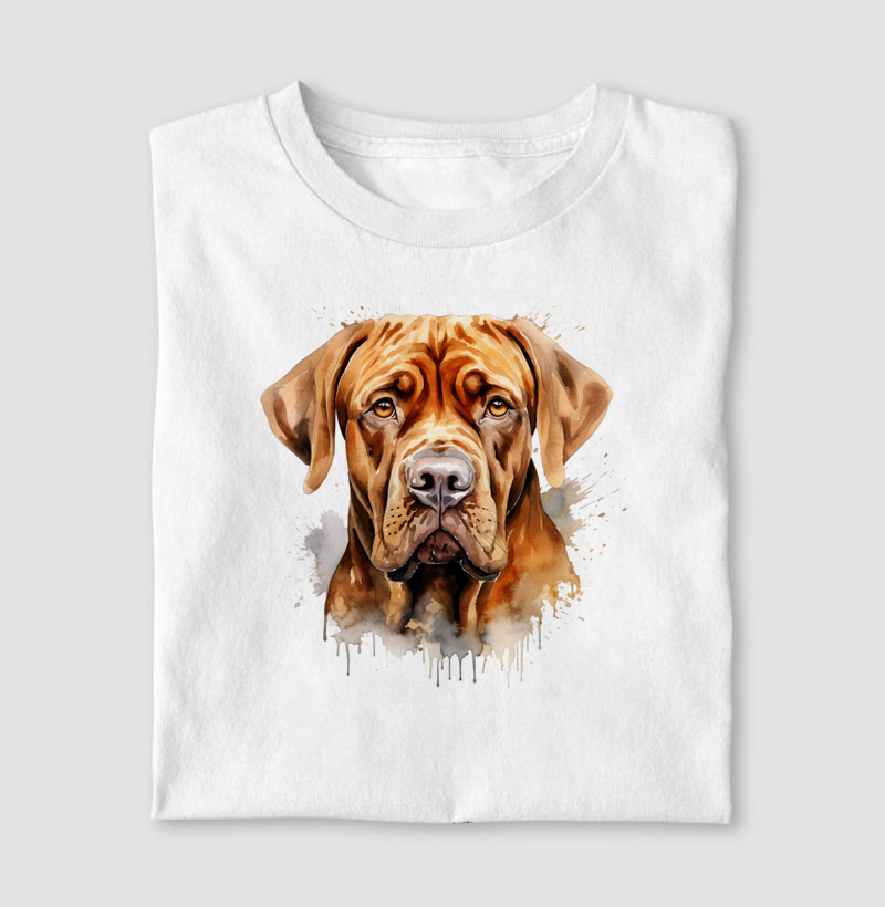 Dogue de Bordeaux aquarela