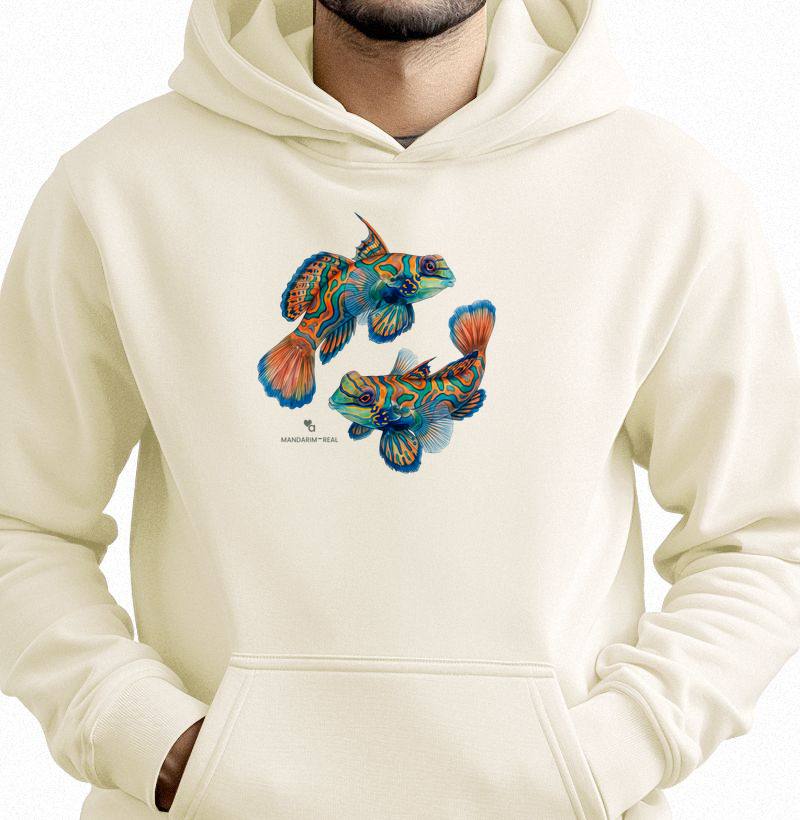 Peixes - Mandarim Real - Moletom Hoodie