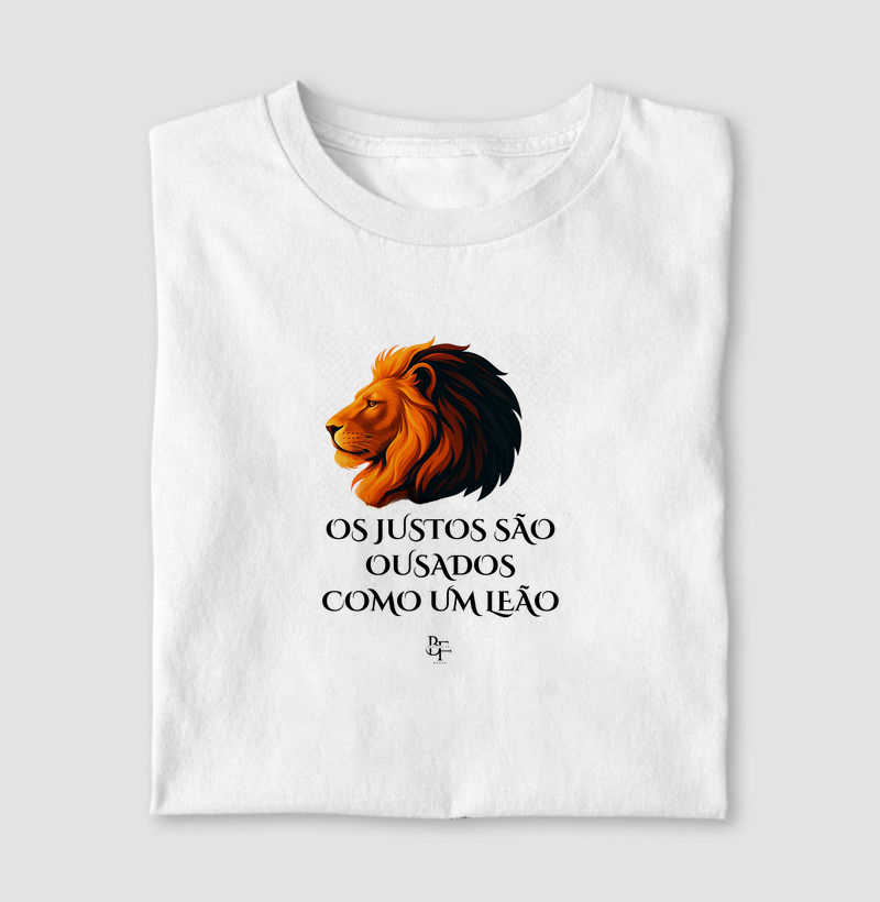 Os justos são ousados como leão