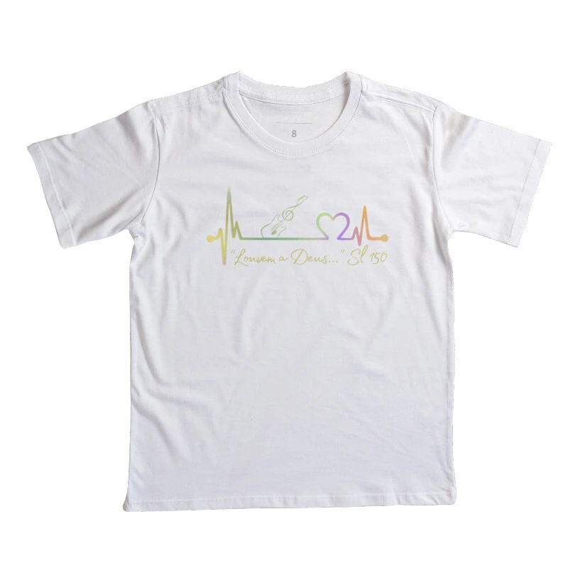 Louvem a Deus Sl150 - Camiseta Infantil