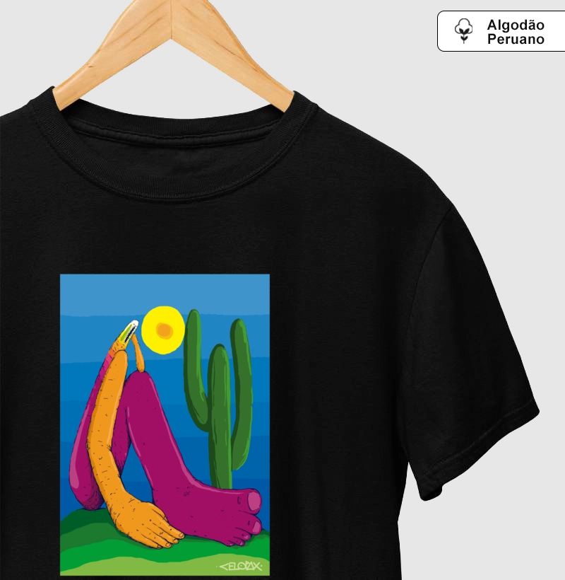Camiseta Algodão Peruano Celopax 