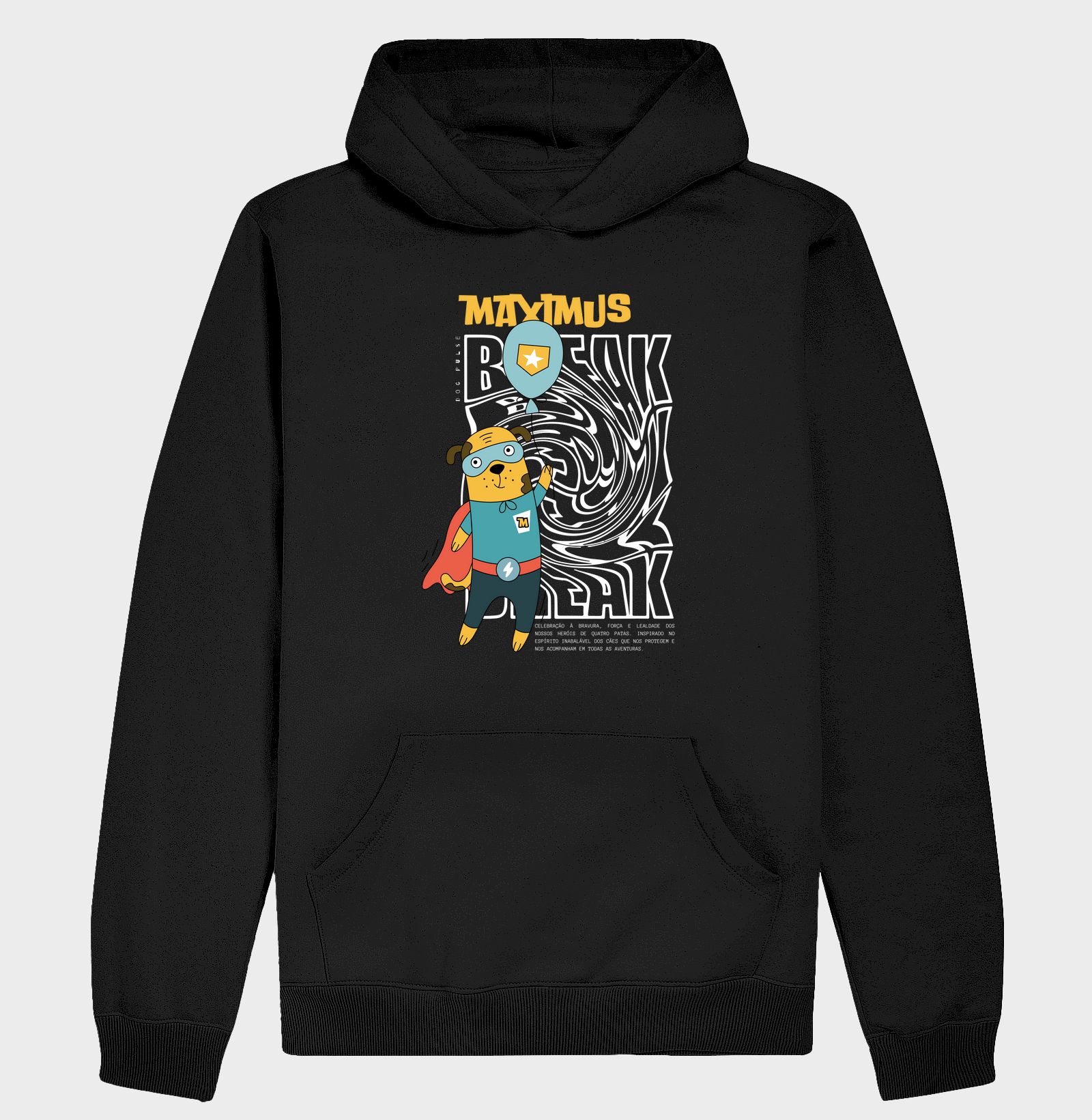 Hoodie Moletom Dog Pulse Maximus - Break