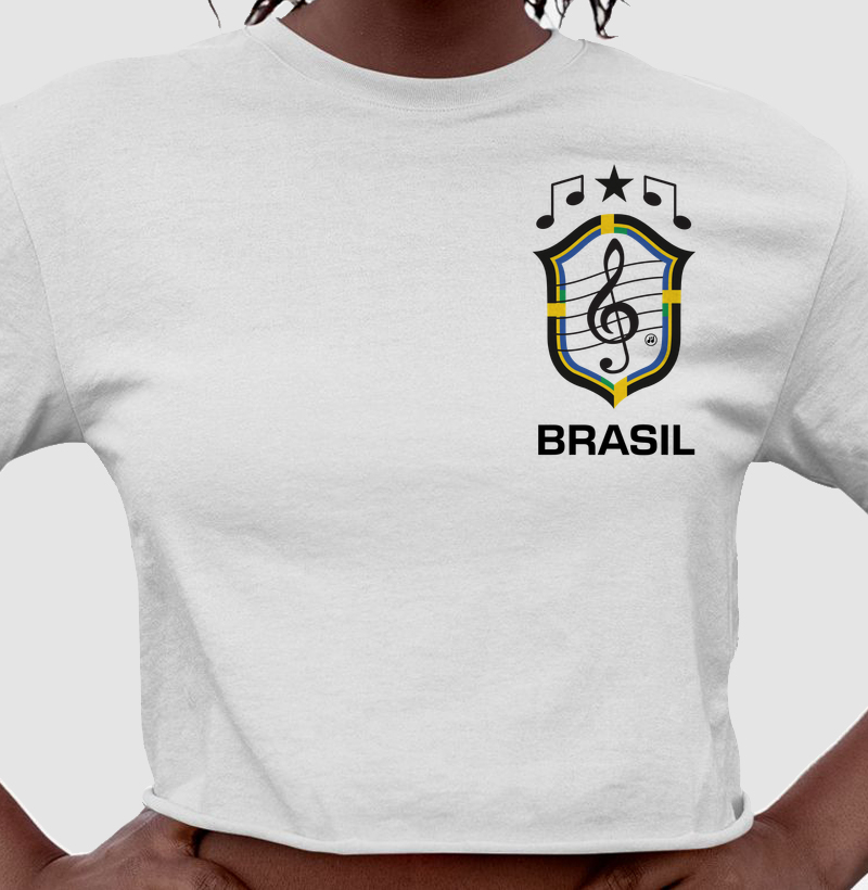 Escudo Brasil Música Peito
