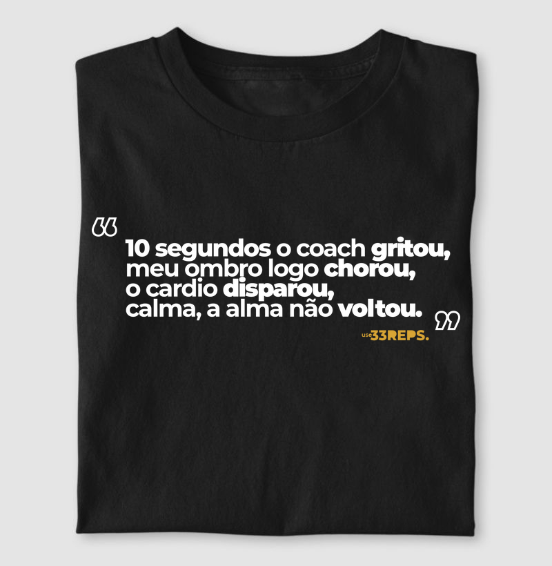 10 segundos o coach gritou