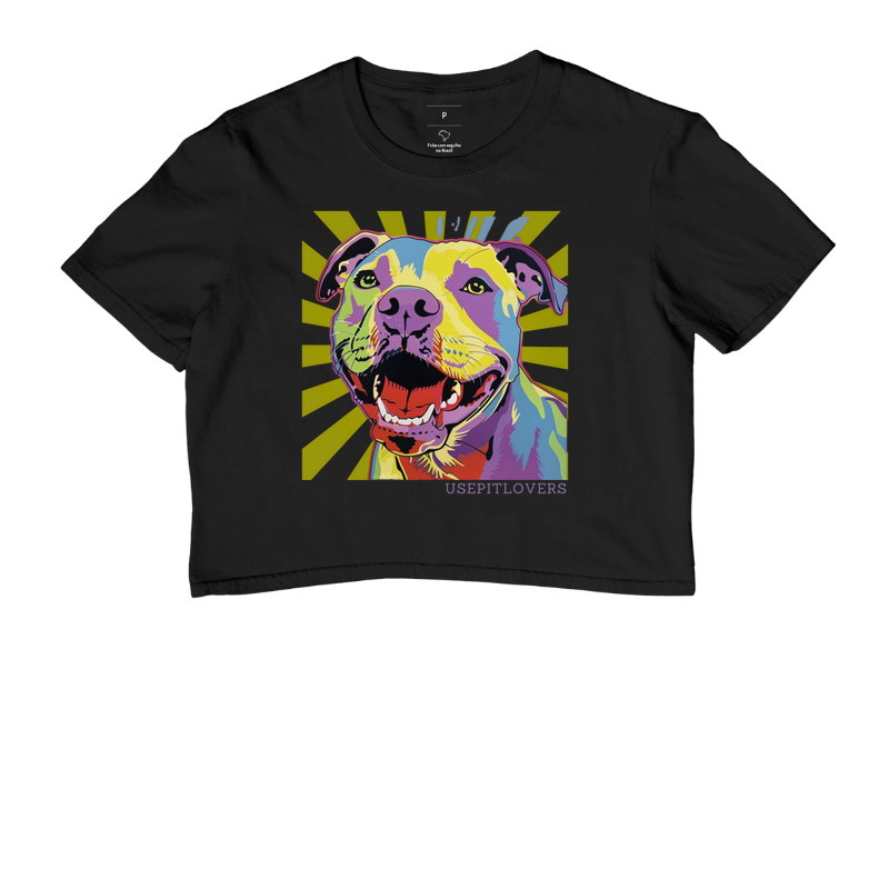 Pit Bull tela pop art 