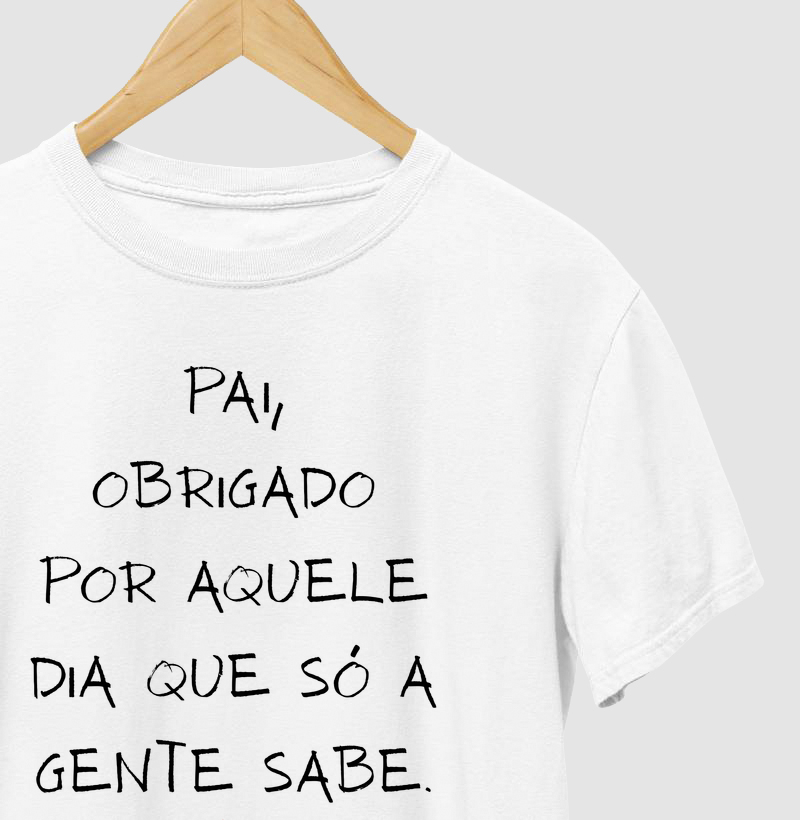 Pai, obrigado por aquele dia