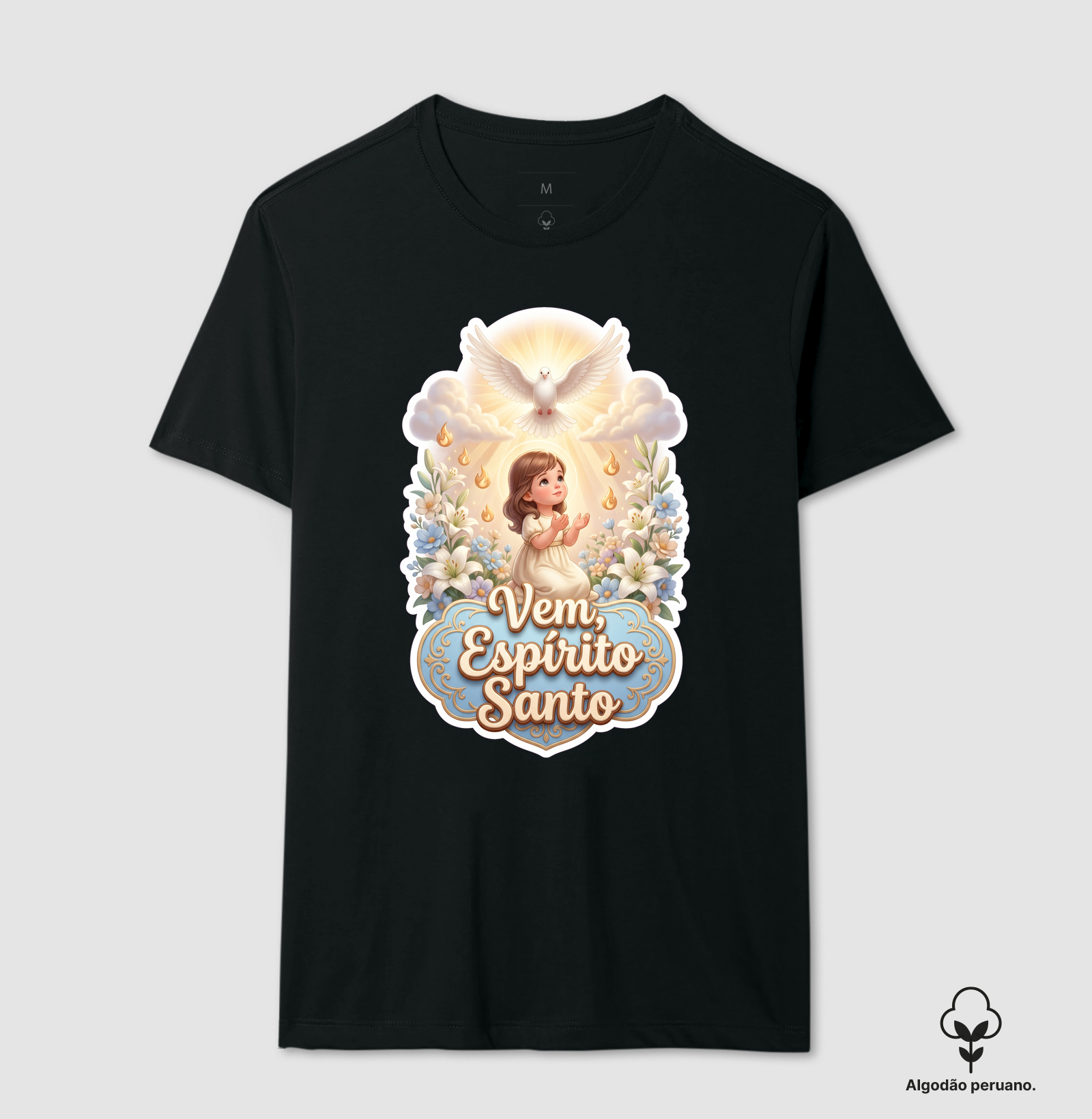 Vem Espirito Santo - Camiseta Algodão Peruano
