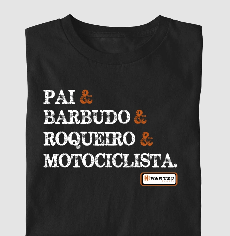 Pai, Barbudo, Roqueiro, Motociclista 
