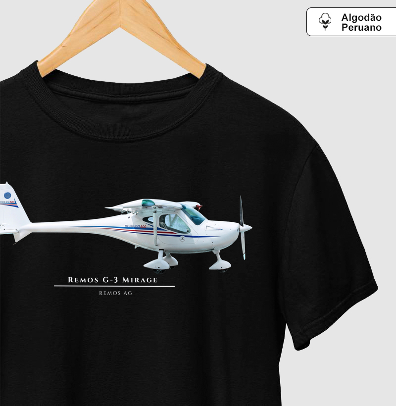Remos G-3 Mirage - Profile - Camiseta Algodão Peruano