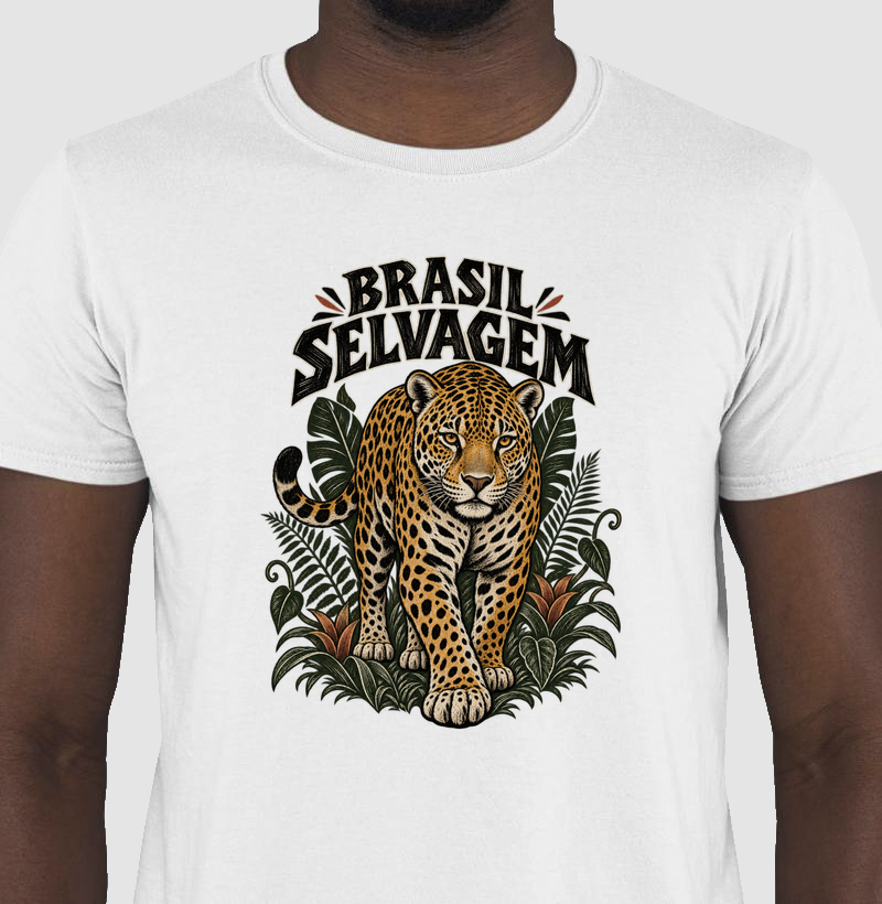 Camiseta - Onça Pintada