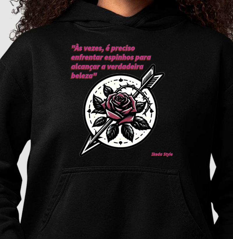 "A flecha que atravessa a beleza, mas é cercada por desafios."