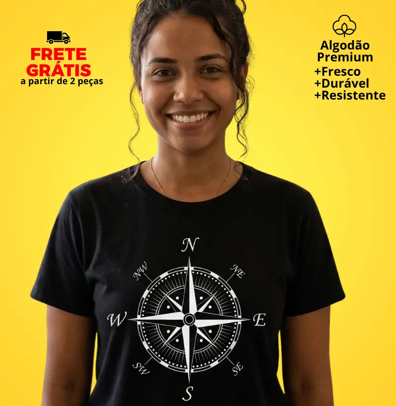 Camiseta Rosa dos Ventos