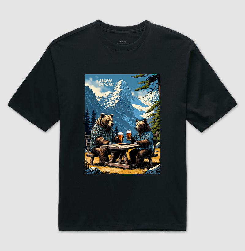 Bears Drinking Beer - New Brew