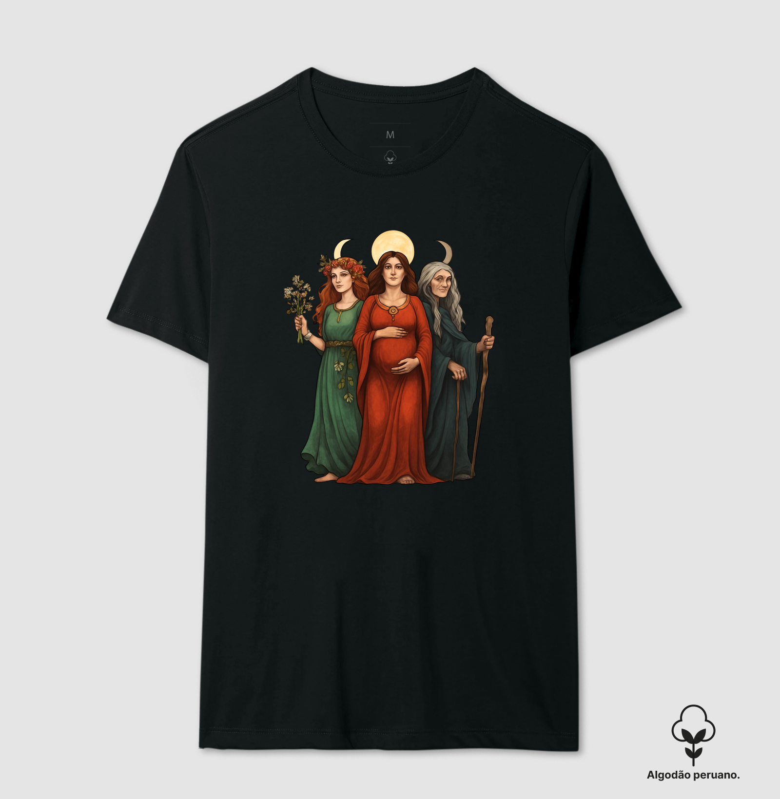 Camiseta Deusas - Tríplice